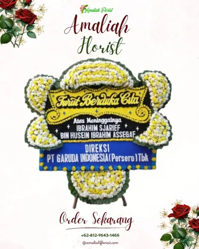 Papan Bunga Duka di Cigalontang