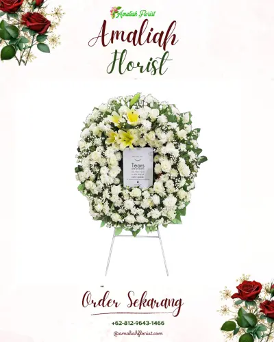 Krans Bunga Duka Cita di Cigalontang